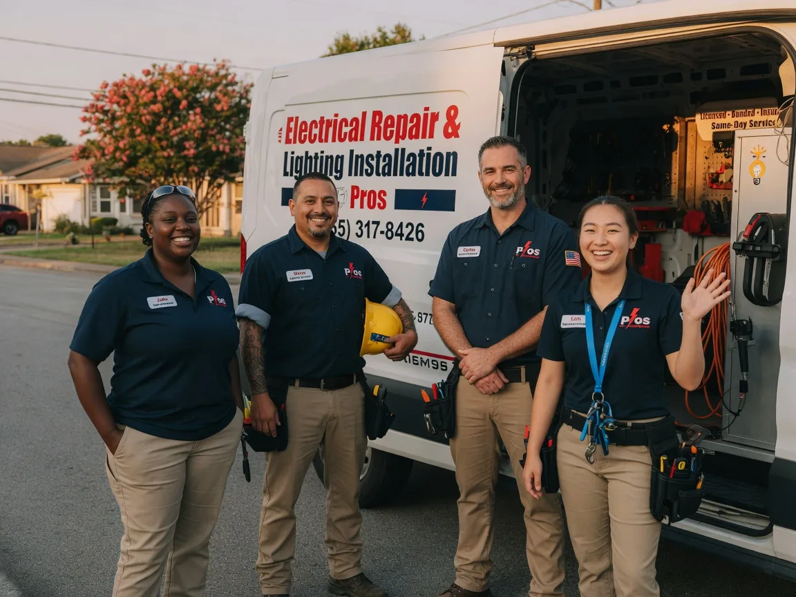 Licensed Electrician company in Wheelock, TX